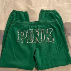 Pink- Victoria’s Secret Sweat Pant